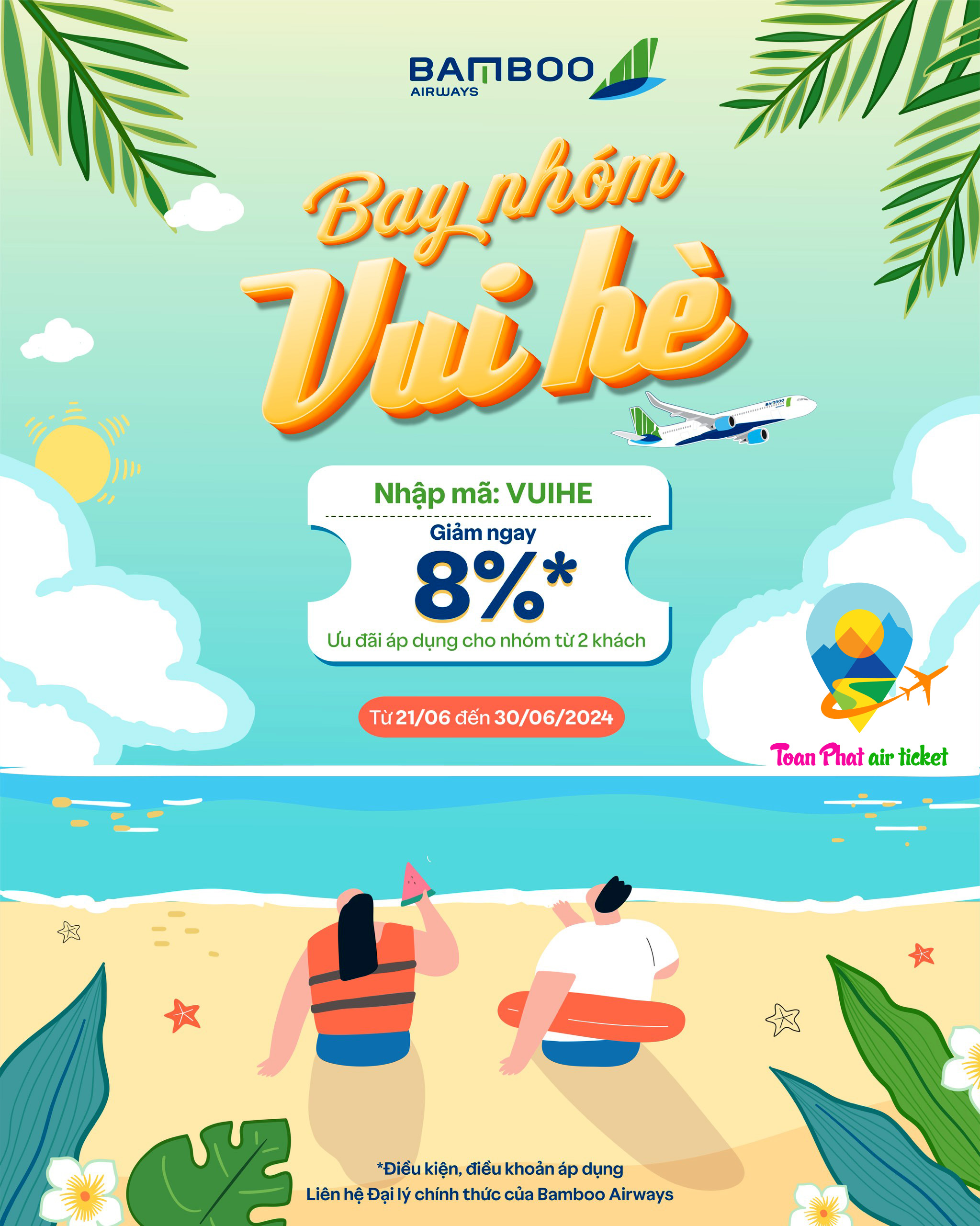 Vui hè cùng Bamboo giảm 8%