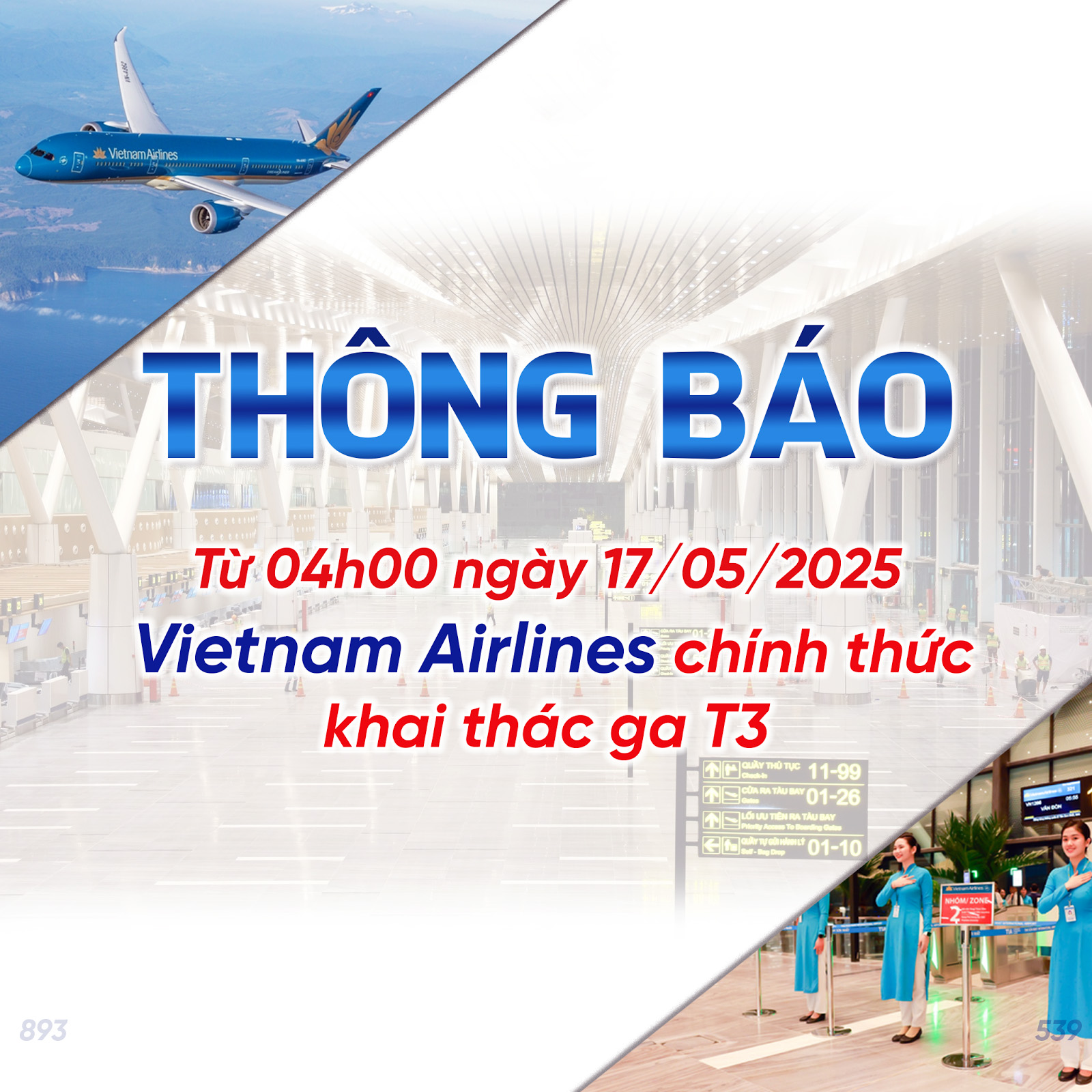 VIET NAM AIRLINES CHUYỂN ĐỔI NHÀ GA T3 VIET NAM AIRLINES CHUYỂN ĐỔI NHÀ GA T3